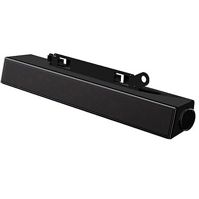 Dell 468 7411 2.0 Computer Multimedia Stereo Sound Bar Speaker Black