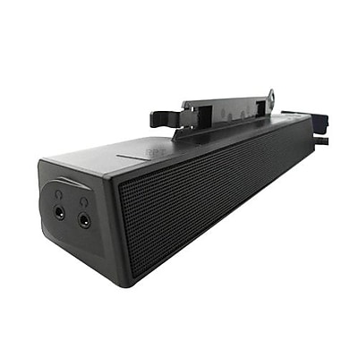 Dell J00WC Computer Multimedia Stereo Sound Bar Speaker Black