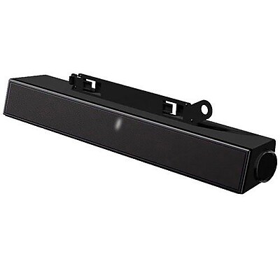 Dell K513C Computer Multimedia Stereo Sound Bar Speaker Black