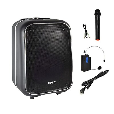 Pyle PWMA825BT Bluetooth Stereo Speaker System Black