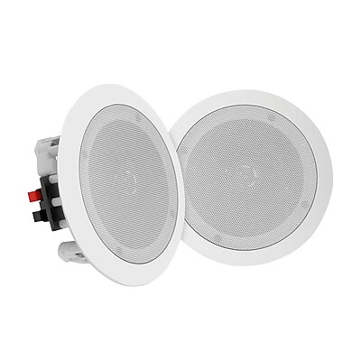 Pyle PDIC1651RD 5.25 In Wall In Ceiling Speaker White