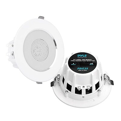 Pyle PDIC35 3.5 Ceiling Wall Speaker White