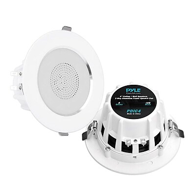 Pyle PDIC4 4 Ceiling Wall Speaker White