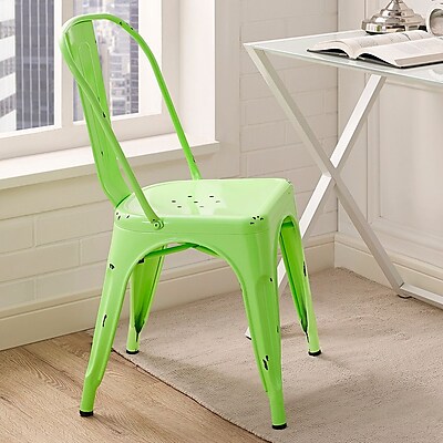 Laurel Foundry Modern Farmhouse Airelle Side Chair; Spring Green