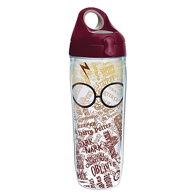 Tervis Tumbler Harry Potter Glasses and Scar Water Bottle 24 oz. Tumbler