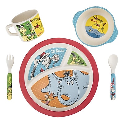 Vandor Dr. Seuss 5 Piece Dinnerware Set