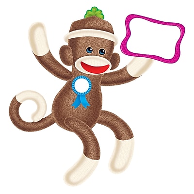 Trend Enterprises Mini Bulletin Board Set Sock Monkeys