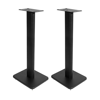 Kanto SP26 Low Profile Bookshelf Speaker Stand Black