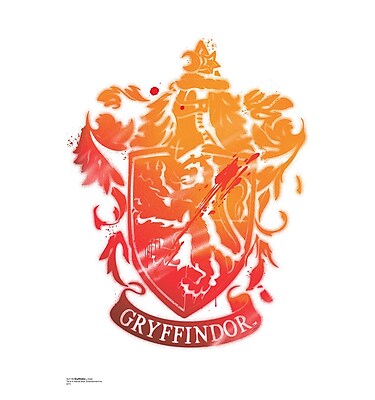 Advanced Graphics Harry Potter 7 Gryffindor Crest Wall Decal