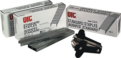OIC Standard Chisel Point Staples 1 4 Leg Length 5 000 Bx