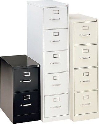 All Steel Equipment Vertical Letter Size Five Drawer Metal File