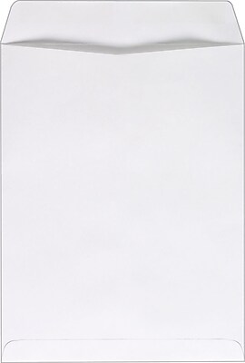 Staples Clasp & Gummed Catalog Envelopes - 10x13 Inches, Bright White (200/Carton)