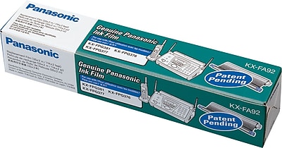 Panasonic KX FA92 Fax Cartridges 2 Pack