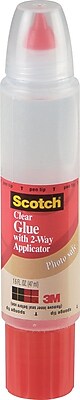 3M Scotch Clear Glue with 2 Way Applicator