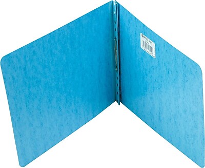 ACCO PRESSTEX Report Cover Top Bound Light Blue 2 3 4 centers Letter size 8 1 2 x 11