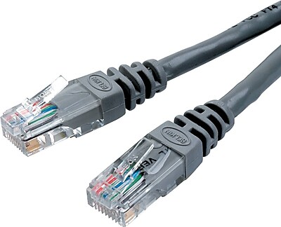 Network Related Products CAT 5 10Base T Patch Cables 10 ft. Length Molded