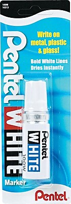 Pentel Bullet Point Permanent Marker White