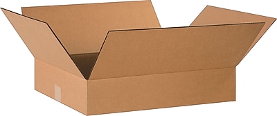 20''x16''x4'' Staples Corrugated Shipping Box, 25/Bundle (20164) | Staples®