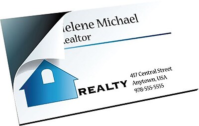 Staples&reg; Business Card Magnets, 100\/Pack | Staples®