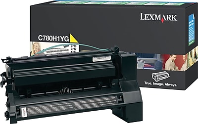 Lexmark Yellow Toner Cartridge C780H1YG High Yield Return Program