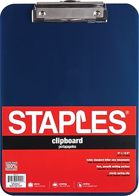 Staples Clipboard 9 x 12 1 2 10532 CC
