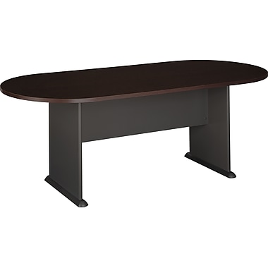 bush conference oval laminate assemble tables ready staples reviewsnapshot write num average rating