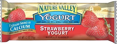 nature valley strawberry yogurt bars