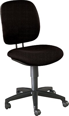 HON HON5901AB10T ComforTask Fabric Chair, Black