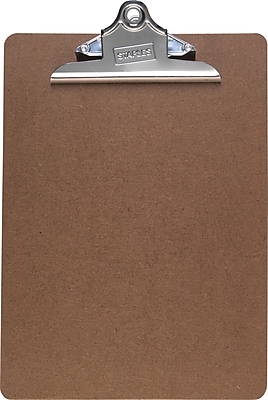 Staples Hardboard Clipboard 9 x12.5