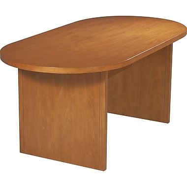 office staples veneer conference table cherry oval wood star larger