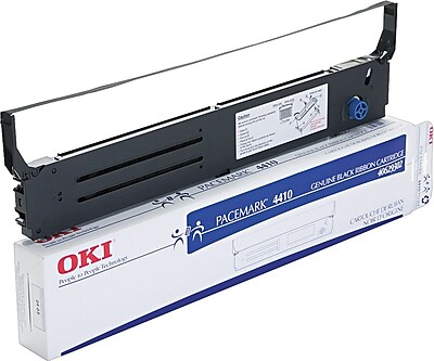 Okidata 40629302 black nylon printer ribbon