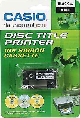 Casio TR18BK Black Cartridge