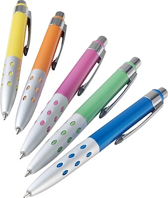Staples Mini Xeno Retractable Ball Point Pen 5 Pack 37923 US
