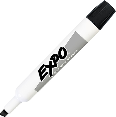 Sanford Expo Dry Erase Markers Chisel Tip Black