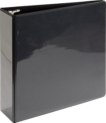 Simply™ View Binder with Round Rings, Black