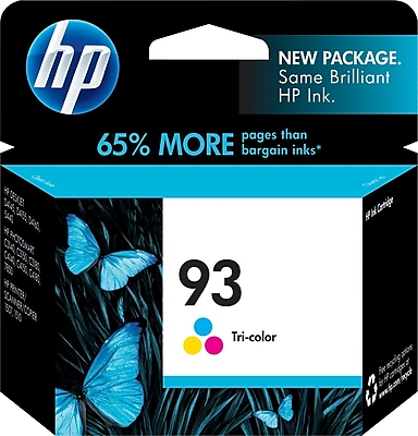 HP 93 Tricolor Ink Cartridge C9361WN