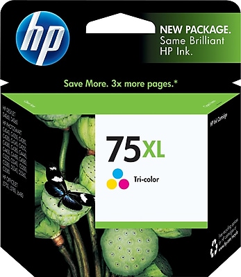 HP 75XL Tricolor Ink Cartridge CB338WN High Yield