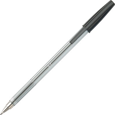 Staples Stick Ballpoint Pen 0.7 mm Fine Black