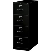 Hon® S380 Series 4-Drawer Vertical File Cabinet, Black, Legal (HS384CPP