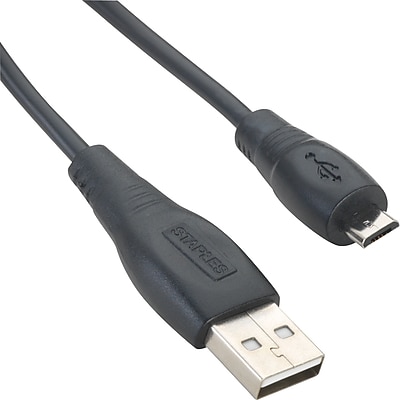 Staples 6 USB to Micro B Cable 18809