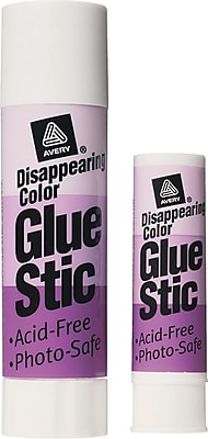 Avery R Disappearing Color Permanent Glue Stic 216