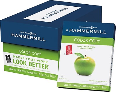 paper hammermill copy lb staples hole punched brightness letter ream reviewsnapshot write num average rating