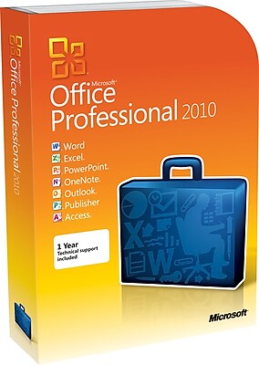 Microsoft Office Professional 2010 (Traditional Disc)