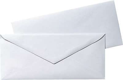 Quality Park Products 4.12 x 9 1 2 White 20 lbs. Business Envelopes