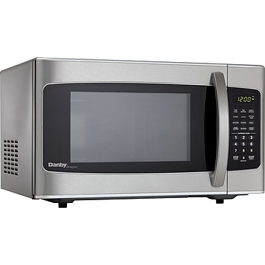 Danby? Microwave Oven, 1.0 cu. ft., Stainless Steel Staples?