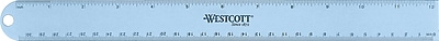 Westcott Aluminum 12 Ruler 14174