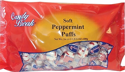 Candy Break Soft Peppermint Puffs 24 oz. Bag