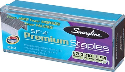 Swingline S.F. 4 Premium Staples 1 4 3 750 box 35452