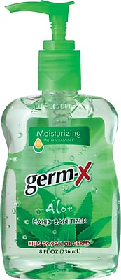 Germ X Hand Sanitizer Aloe 8 oz.