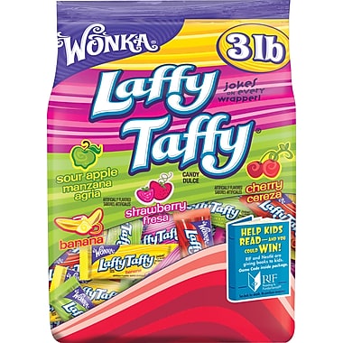 Wonka® Laffy Taffy® Assorted Bag, 48 oz. | Staples®